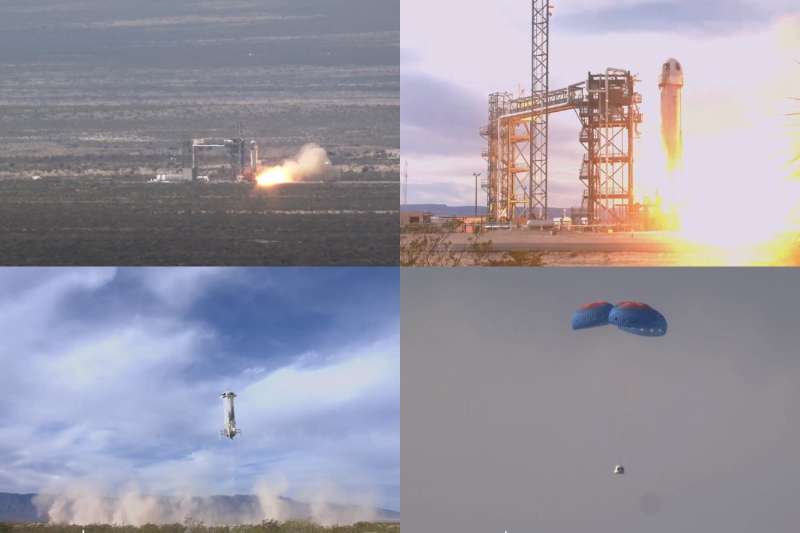 Нарешті успіх. Blue Origin запустила в космос суборбітальний апарат New Shepard — відео